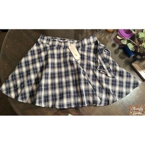 Belle Pique• plaid mini skirt